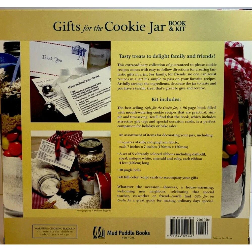 Vintage Gifts For The Cookie Jar - BOOK & KIT Lia Wilson 2003/2005 96Pg Book NIP